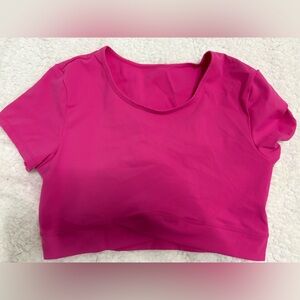 Women's Halara Pink Crop Top